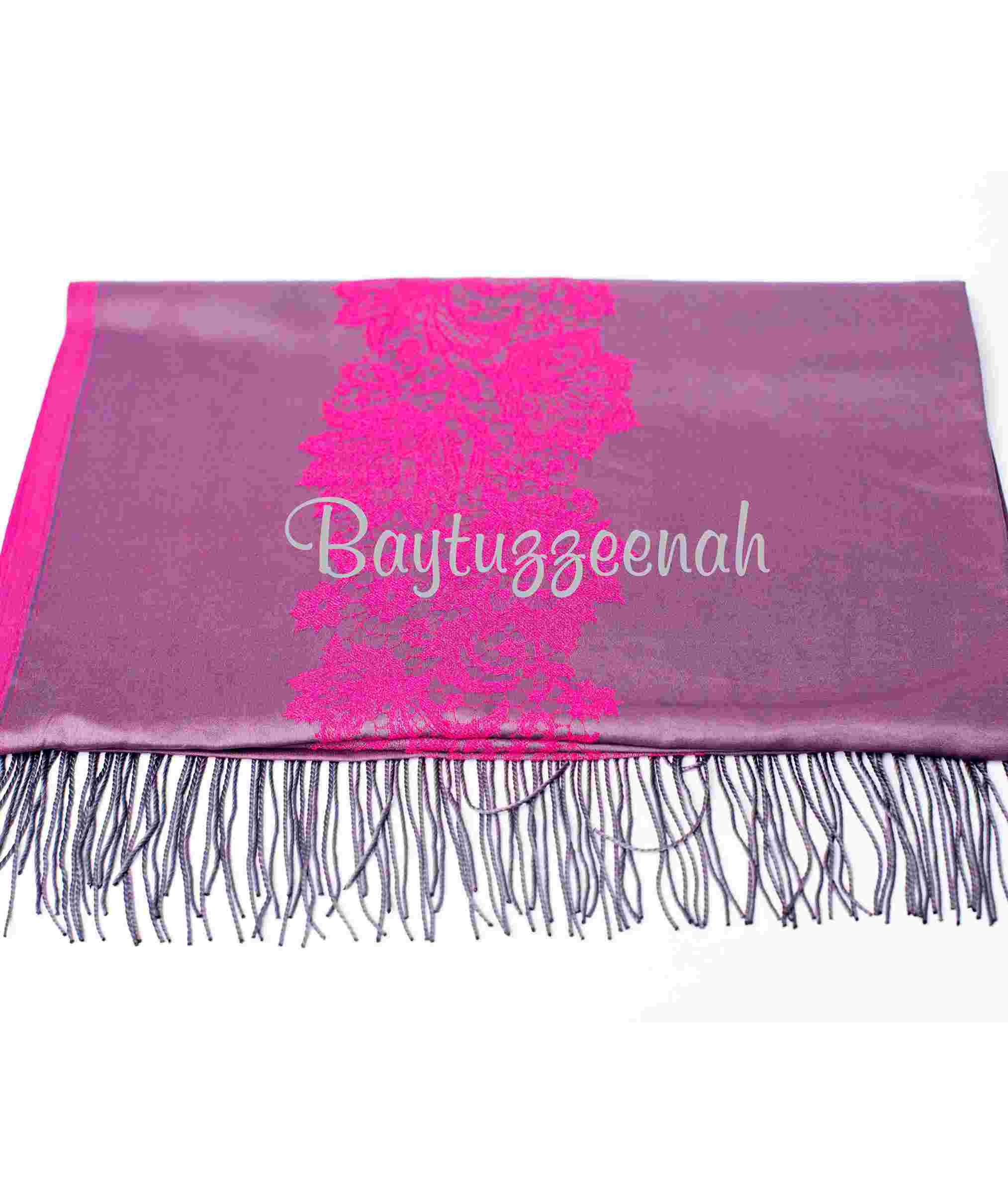 PASHMINA - WITH FLORAL MID