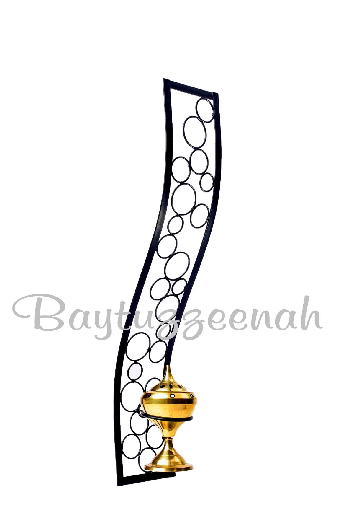 WROUGHT IRON FRAGRANCE BURNER